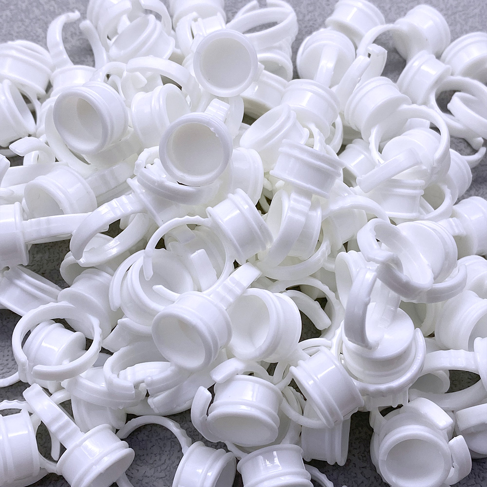 100Pcs Disposable Glue Ring Cu - Body Jewelry Tattoo review and price
