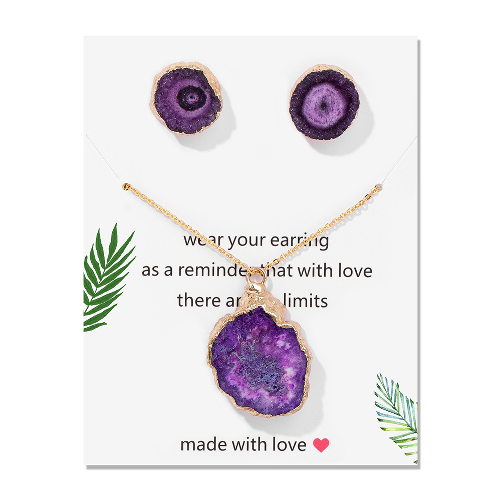 Natural Green Druzy Agates Clu - Cluster Stud Ear review and price