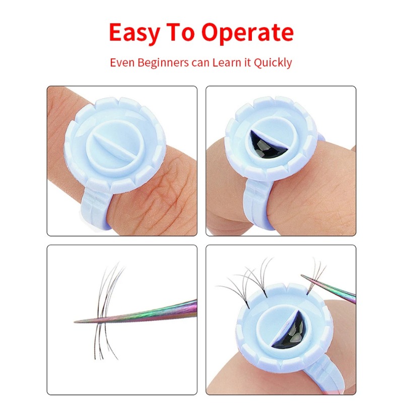 100 Pcs Disposable Eyelash Glu - Body Jewelry Tattoo review and price