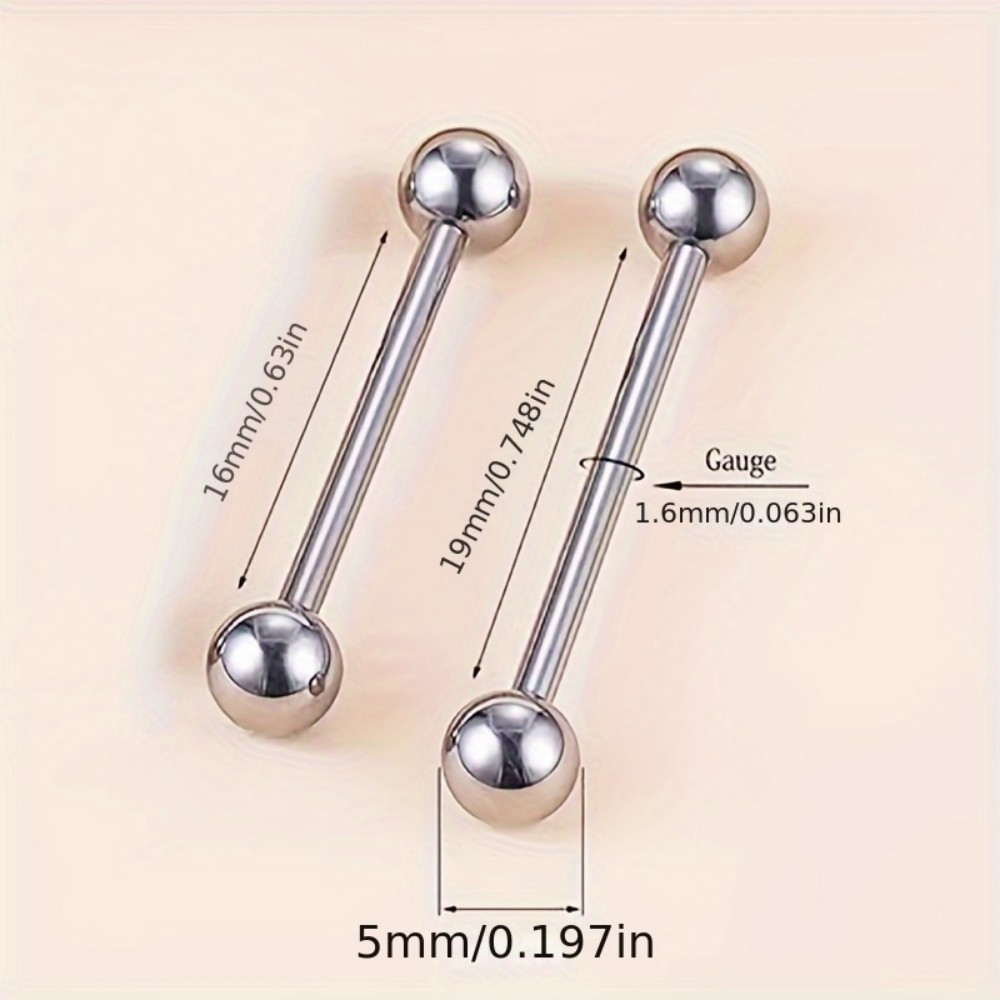 Stainless Steel Barbell Rod To - Body Jewelry Brands review and price