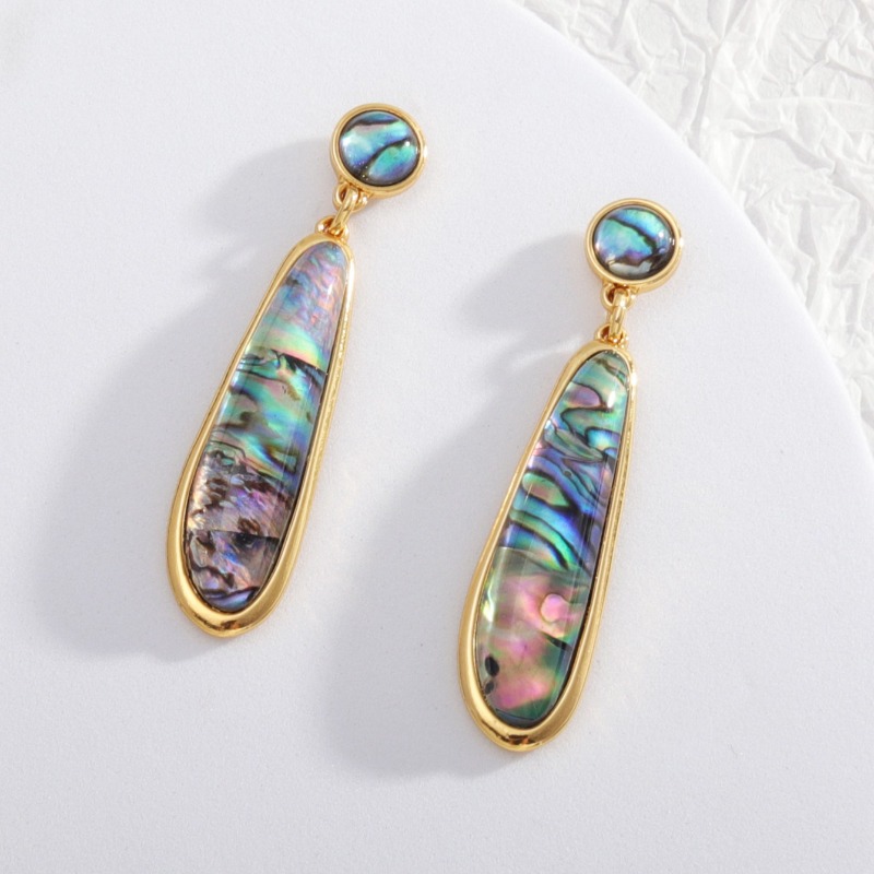 Abalone Shell Paper Water Drop - Body Jewelry Brands review and price