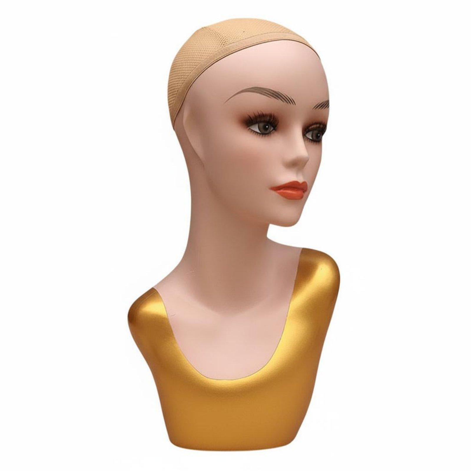 Elegant Woman Mannequin Head w - Body Jewelry In Store review and price
