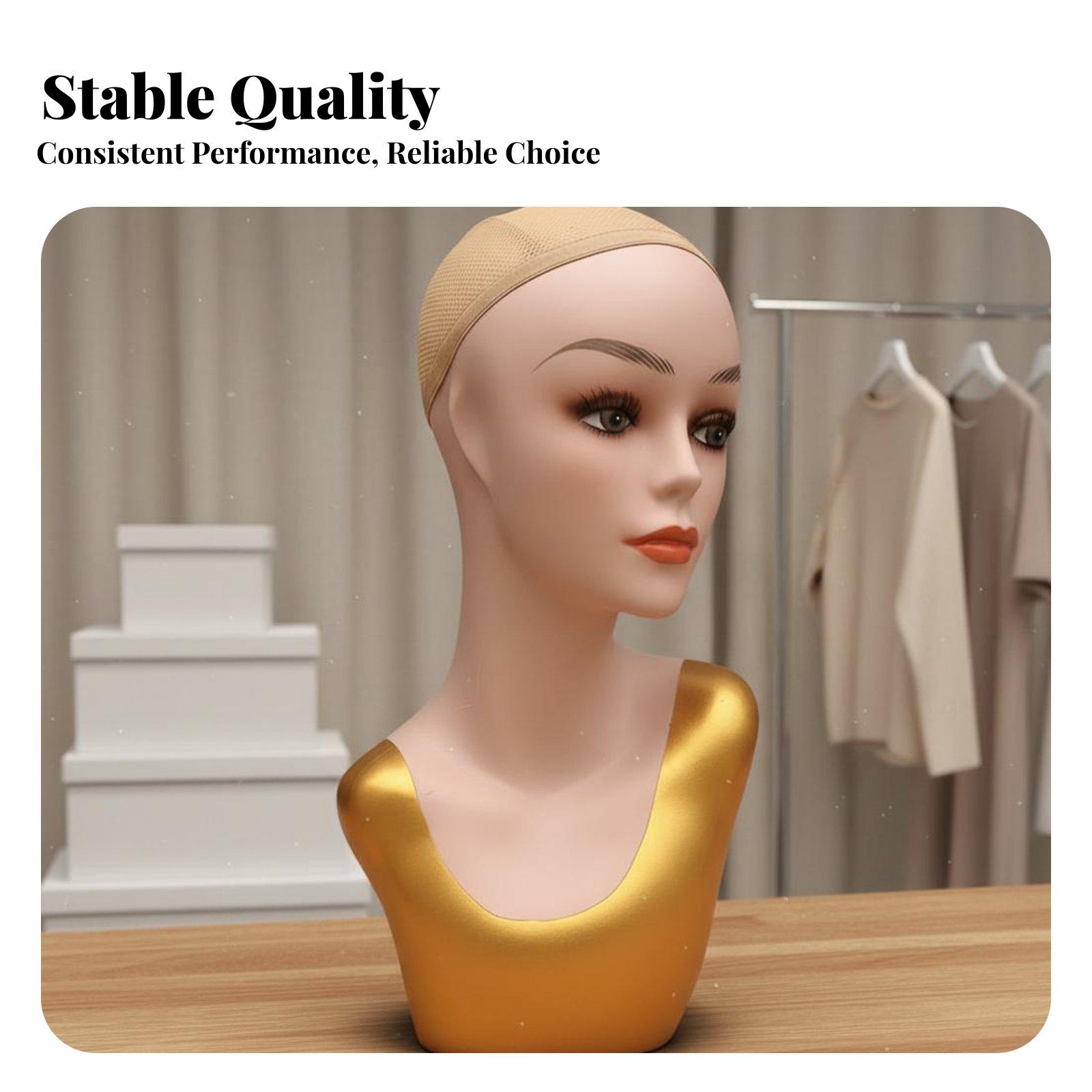 Elegant Woman Mannequin Head w - Body Jewelry In Store review and price