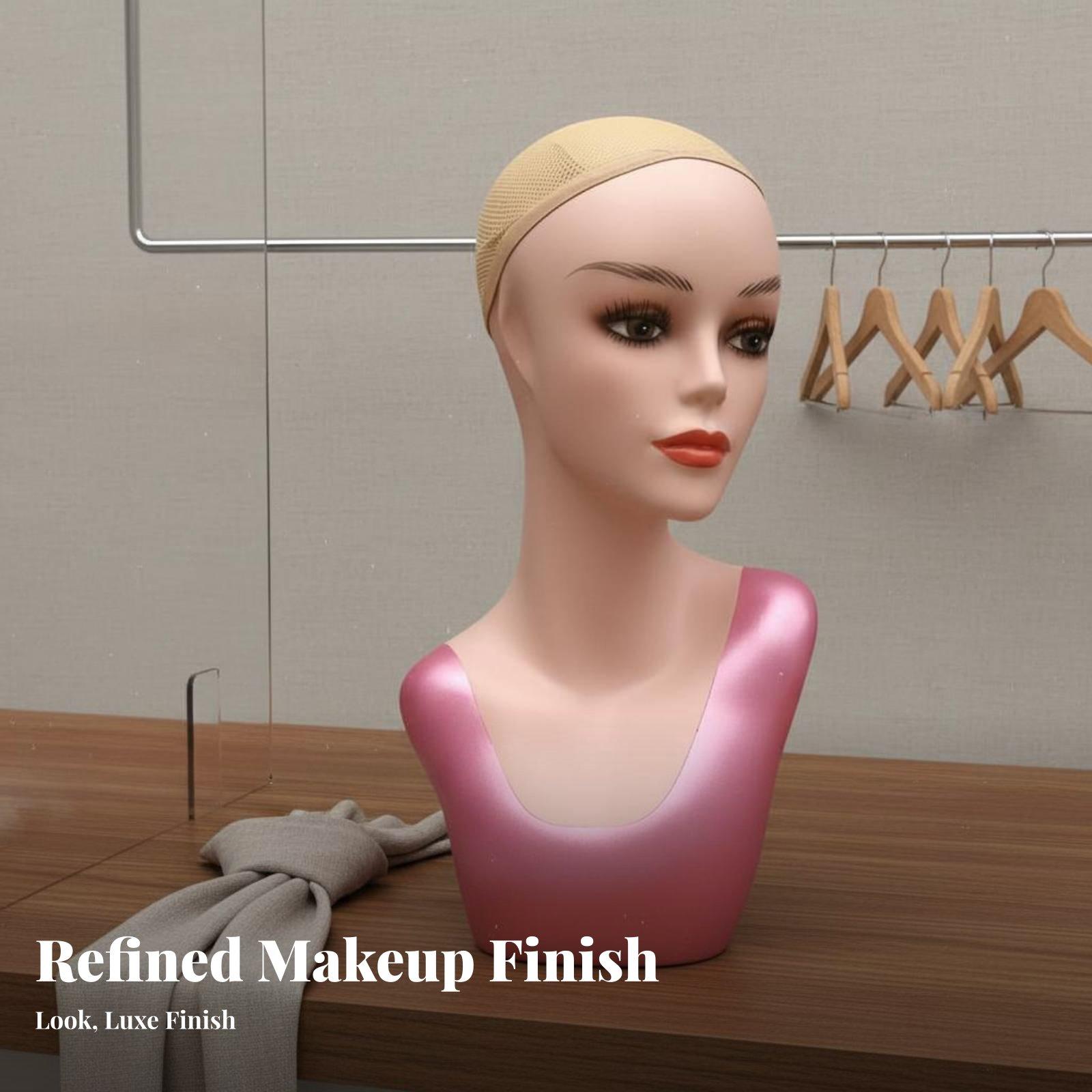 Elegant Woman Mannequin Head w - Body Jewelry In Store review and price