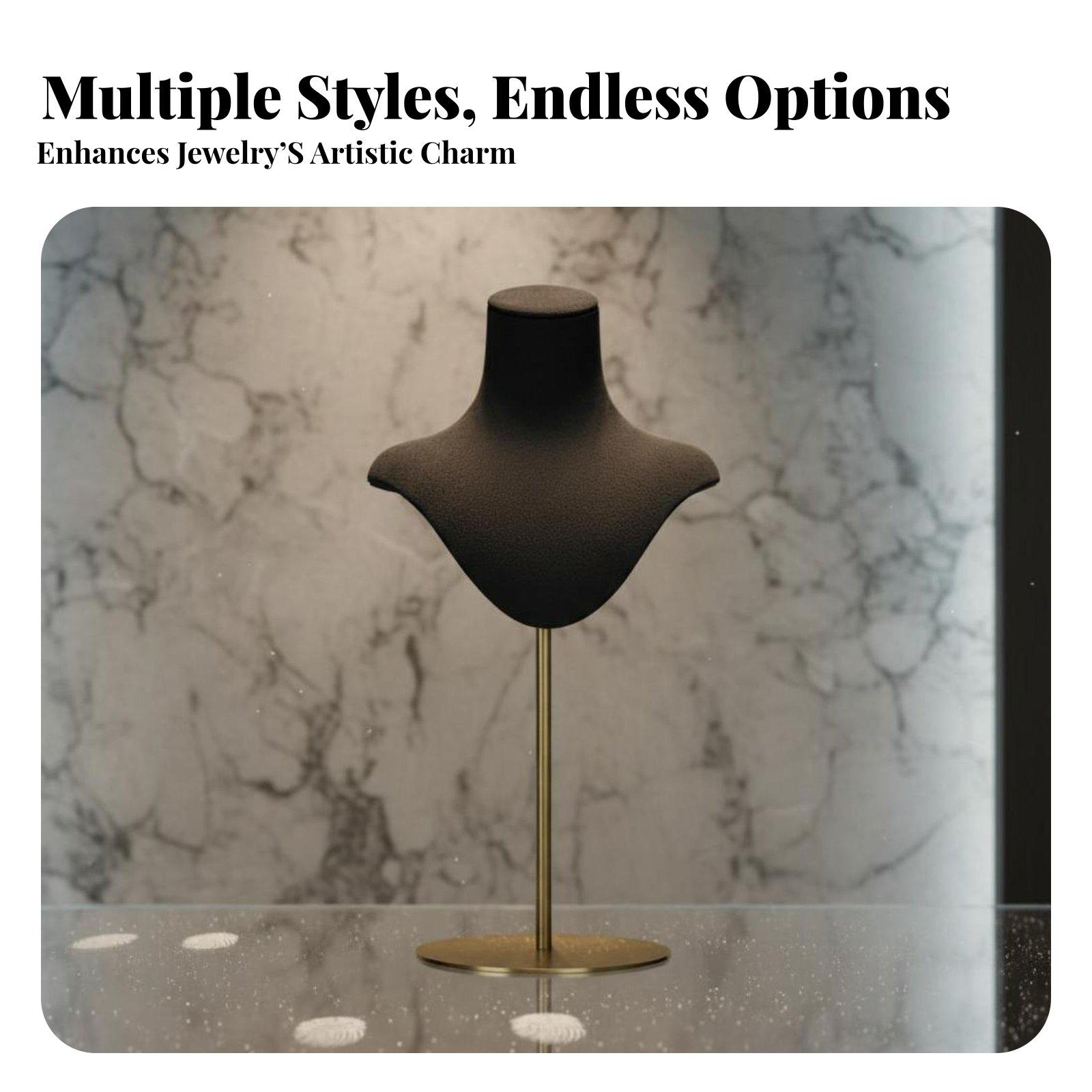 Necklace Display Stand Mannequ - Body Jewelry In Store review and price
