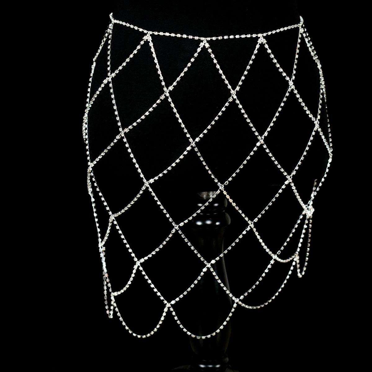 Outdoor Beach  Ladies Sexy Rhi - Body Jewelry Dress review and price
