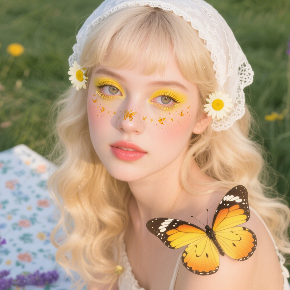 6PCS Cute Butterfly Tattoo Sti - Body Jewelry Tattoo review and price