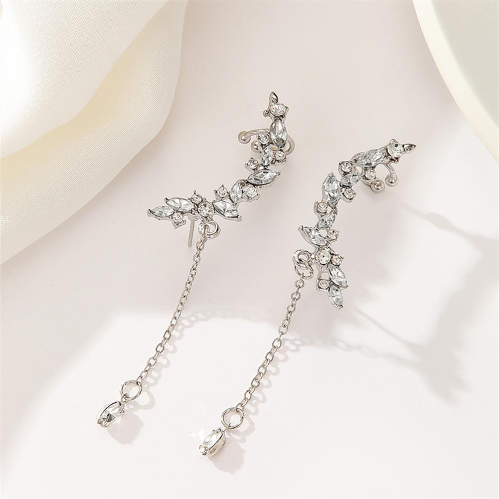 Long Tassel Earrings Diamond F - Cluster Stud Ear review and price