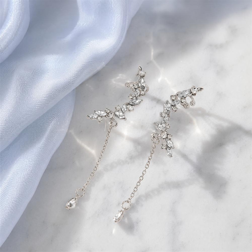 Long Tassel Earrings Diamond F - Cluster Stud Ear review and price