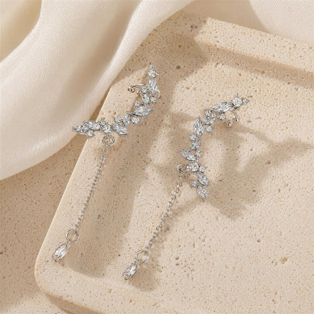 Long Tassel Earrings Diamond F - Cluster Stud Ear review and price