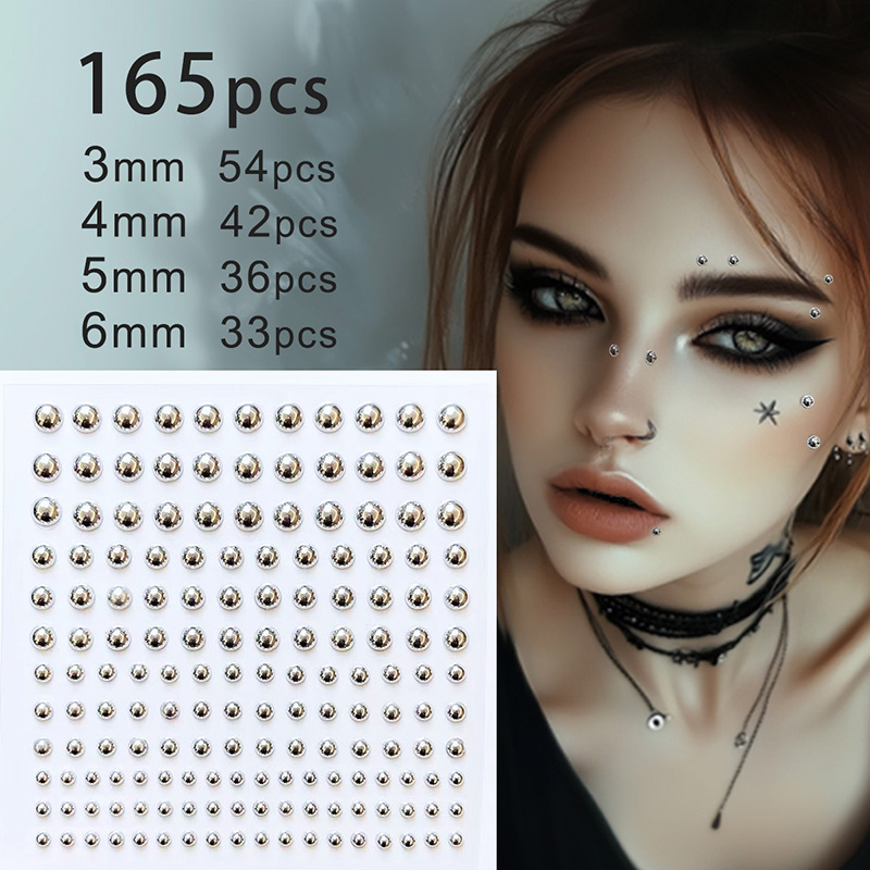 3D Face Eyes Party Makeup Tatt - Body Jewelry Tattoo review and price