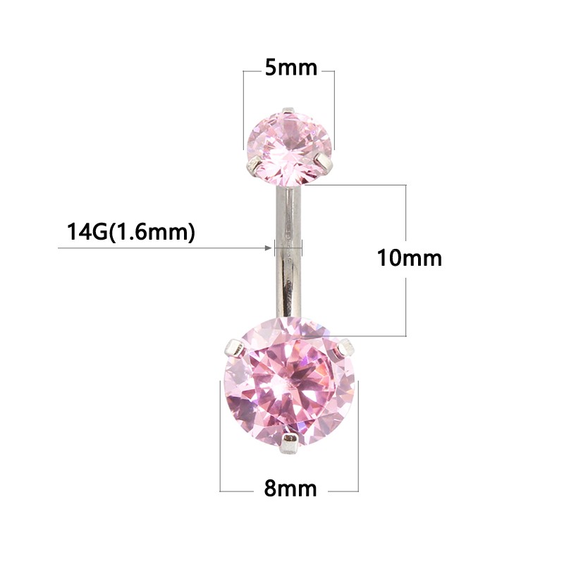 New Brand AAA Zircon Jeweled S - Body Jewelry Brands review and price