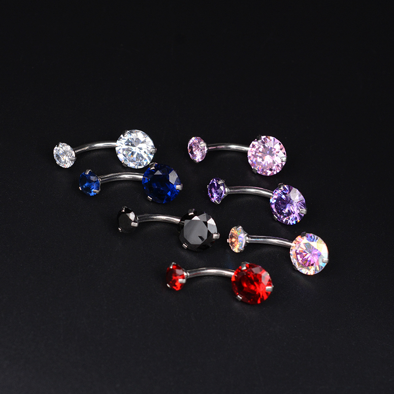 New Brand AAA Zircon Jeweled S - Body Jewelry Brands review and price