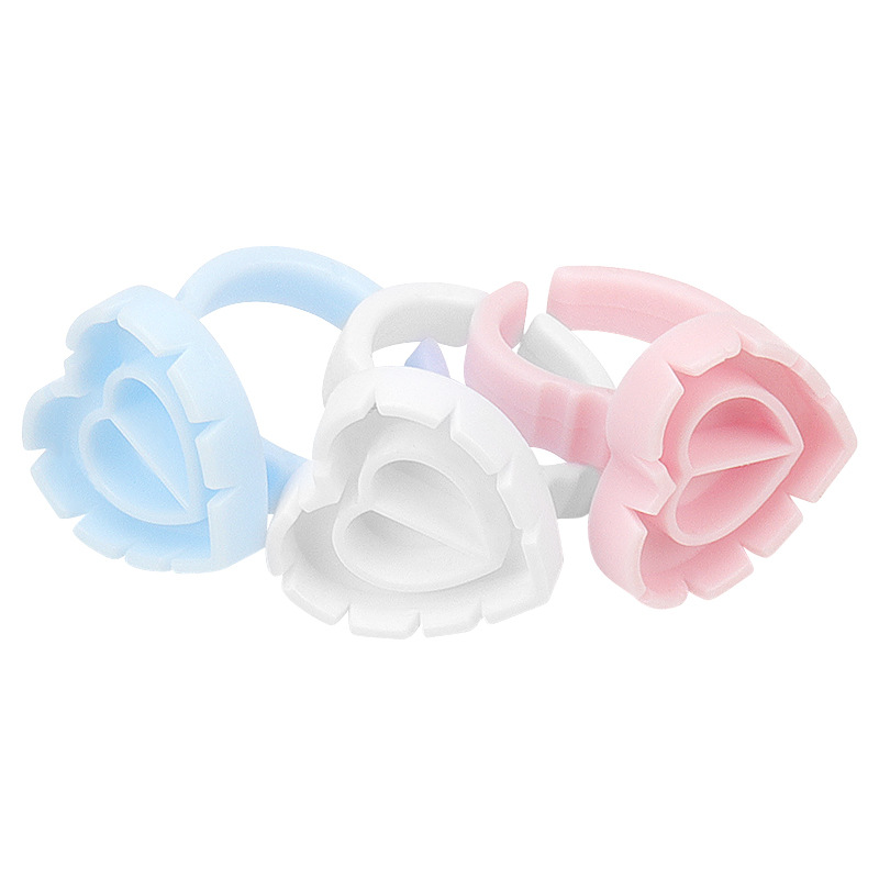 100Pcs Disposable Glue Ring Ho - Body Jewelry Tattoo review and price