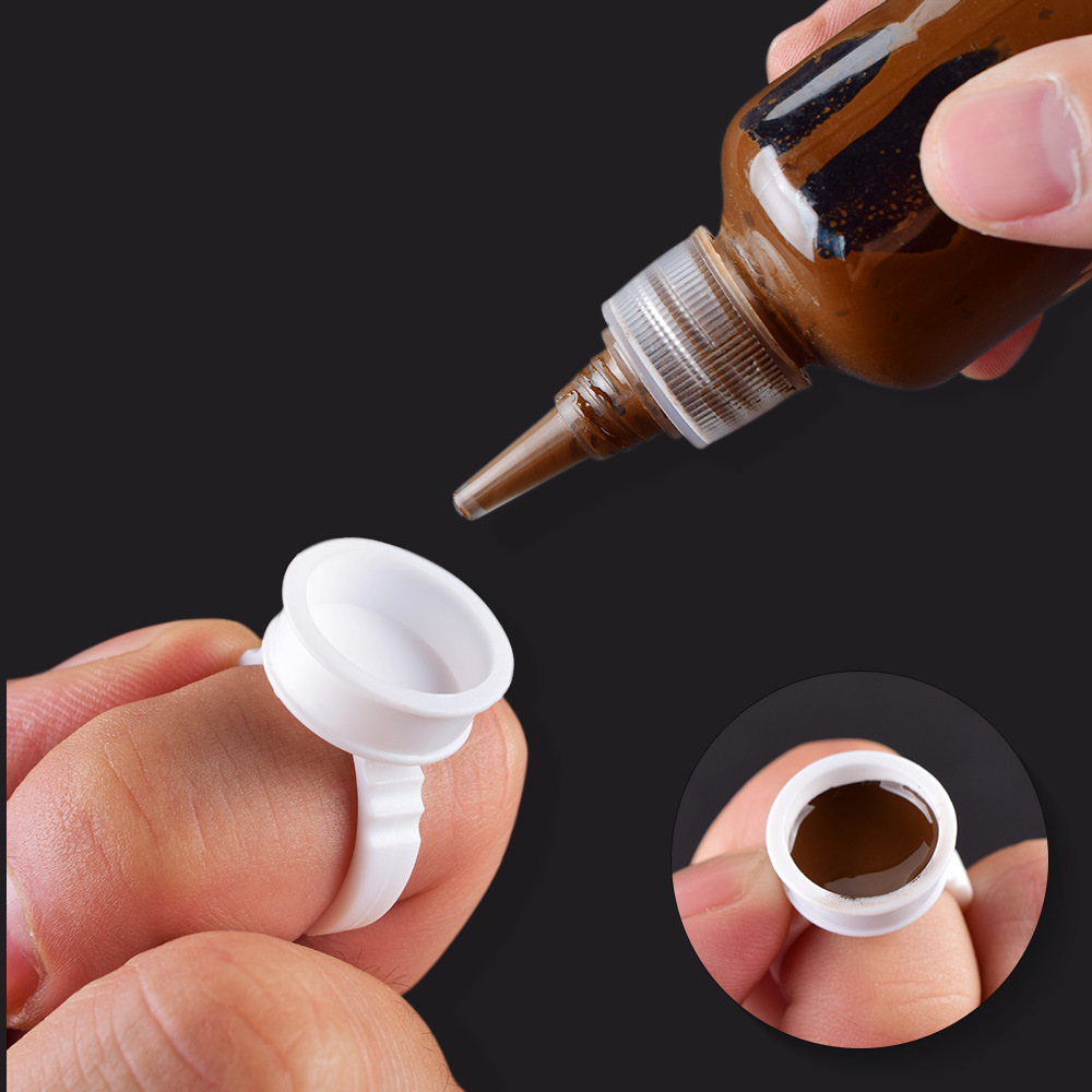 Disposable 100pcs Plastic Pigm - Body Jewelry Tattoo review and price