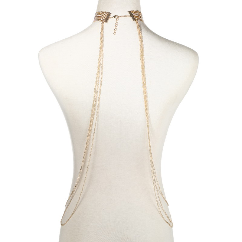 Gold Color Body Chain Women  R - Body Jewelry For Sale review and price