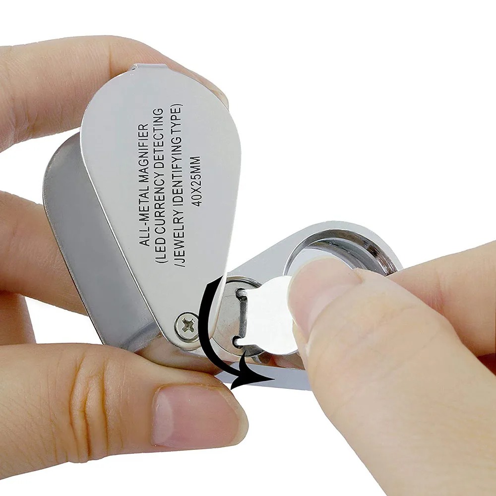 40X Illuminated Loupe Magnifie - Body Jewelry Repair review and price