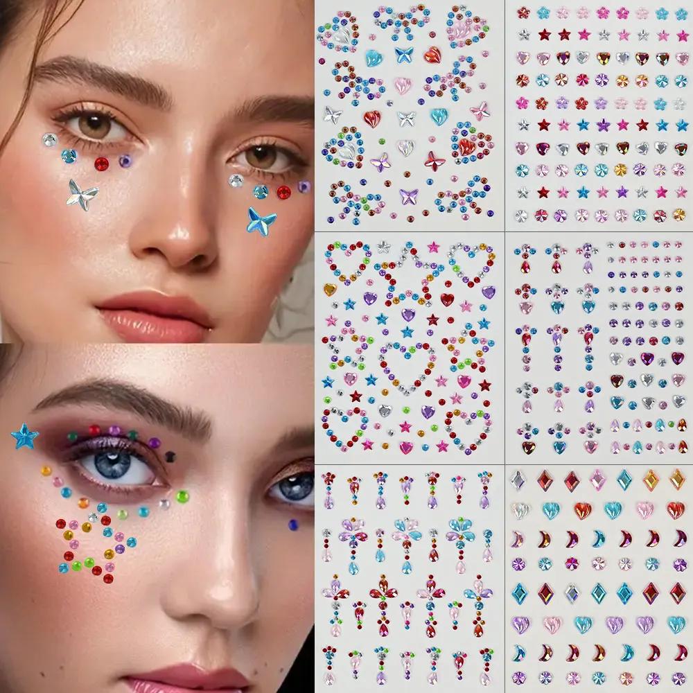 1 Sheet Colorful Bow/Star/Hear - Body Jewelry Tattoo review and price