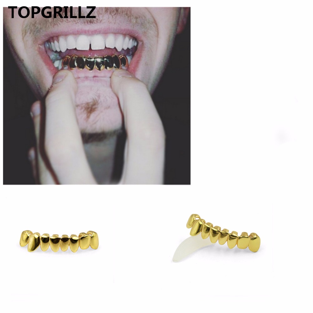 TOPGRILLZ Yellow GOLD Color PL - Body Jewelry Gold Plated review and price