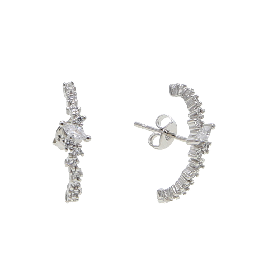 sparking bling cz cluster stud - Cluster Stud Ear review and price