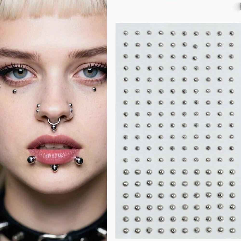 58-180pcs Set Non Piercing Lip - Body Jewelry And Piercing review and price