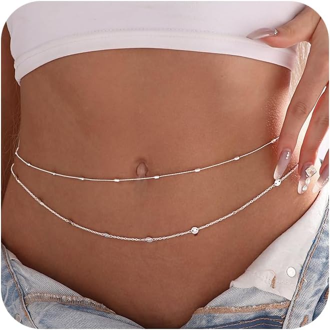 Women Waterproof Body Chain 18 - Body Jewelry Gold Plated review and price