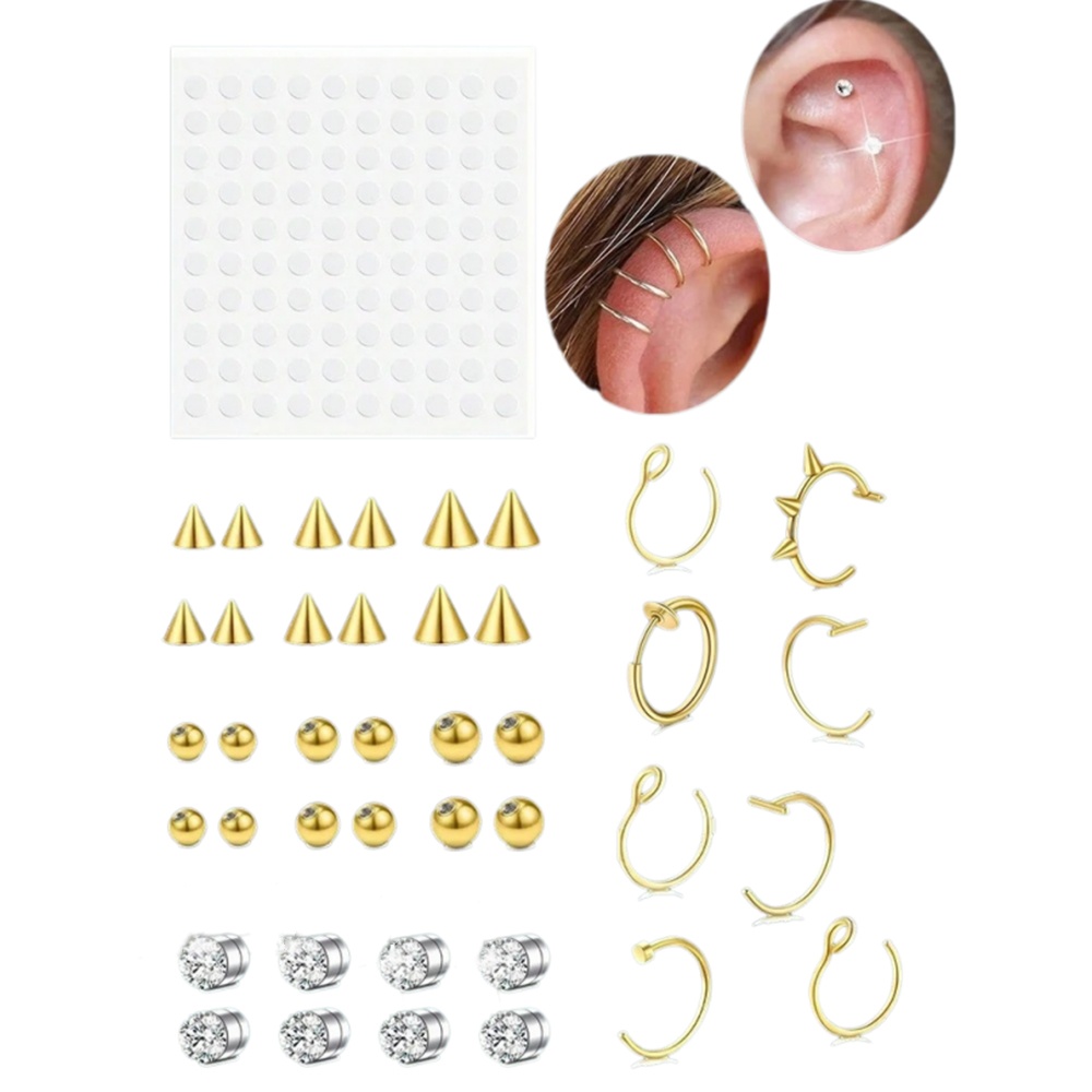 Fake Nose Rings Fake Septum Fo - Body Jewelry And Piercing review and price