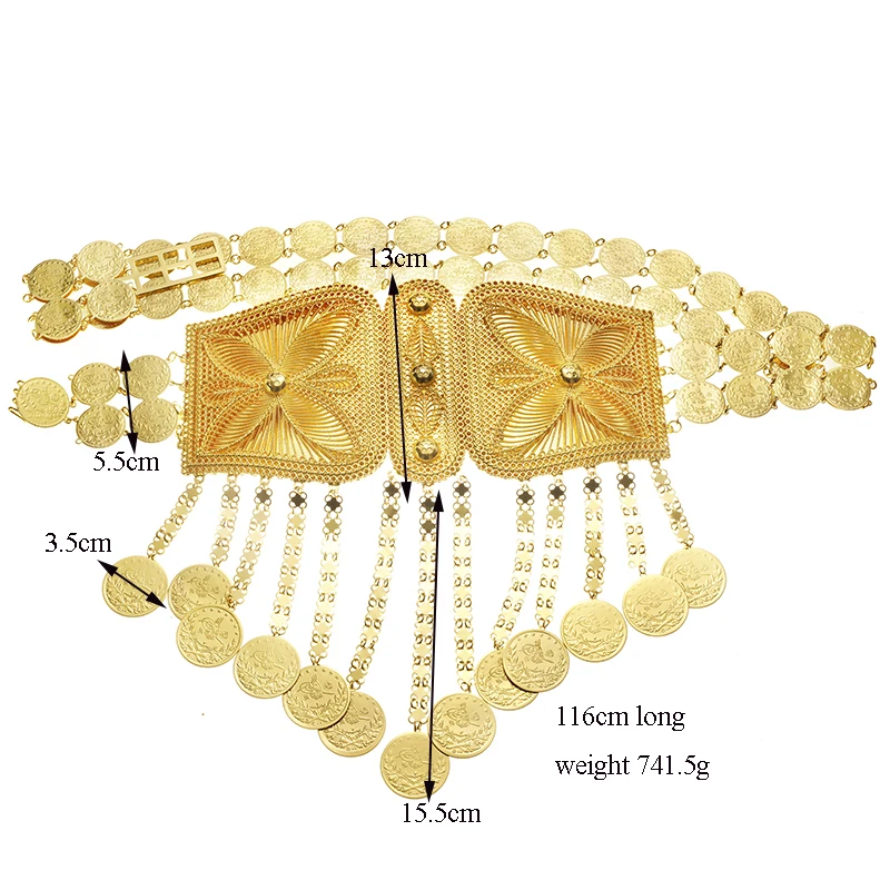 Kurdish Luxury Wedding Jewelry - Body Jewelry Gold Plated review and price