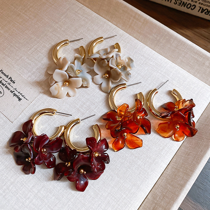 Maillard Flower Clusters Drop  - Cluster Stud Ear review and price