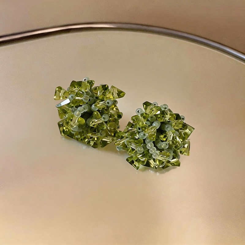 Fresh Handmade Flower Cluster  - Cluster Stud Ear review and price