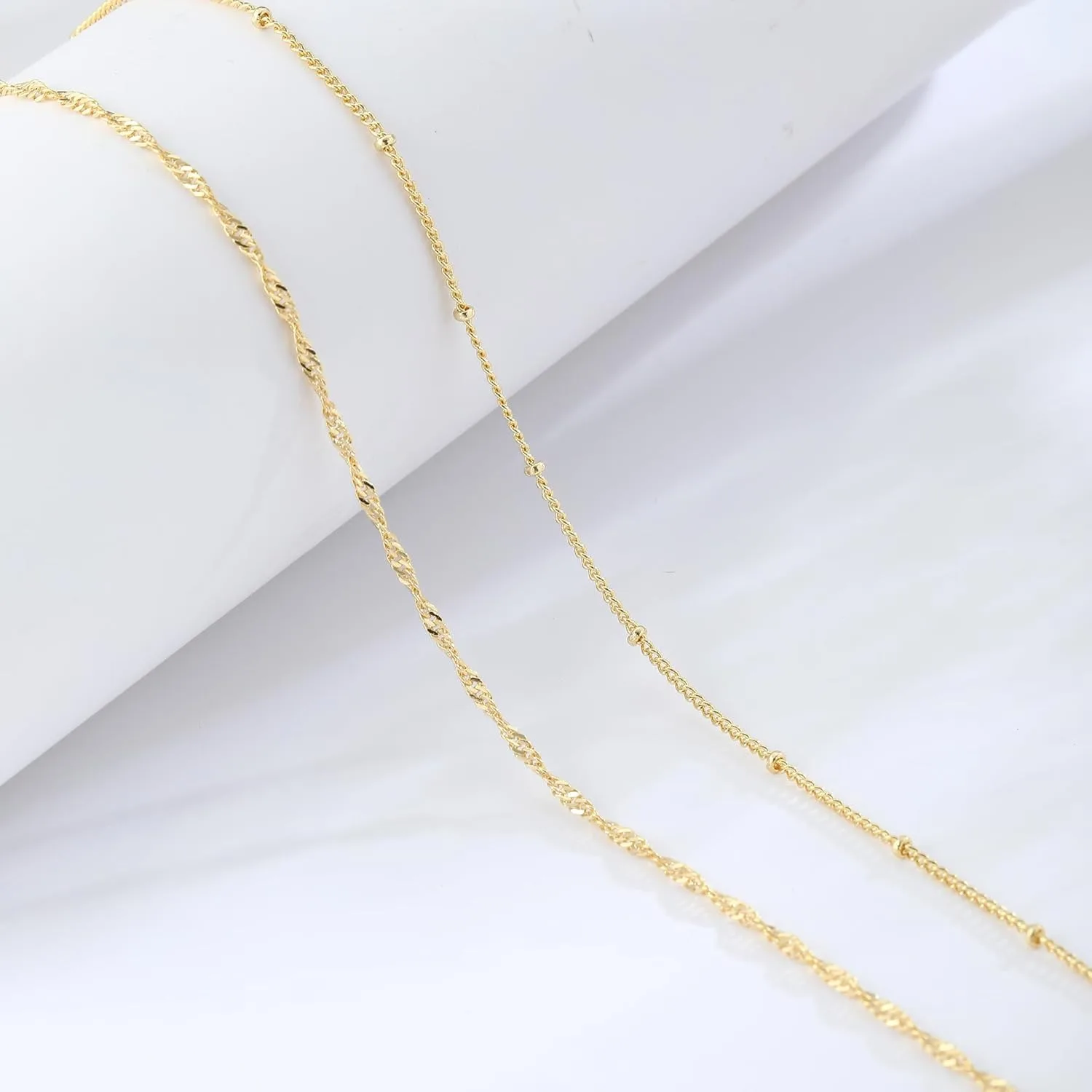 14k Gold Plated 26-33Inch Adju - Body Jewelry Gold Plated review and price
