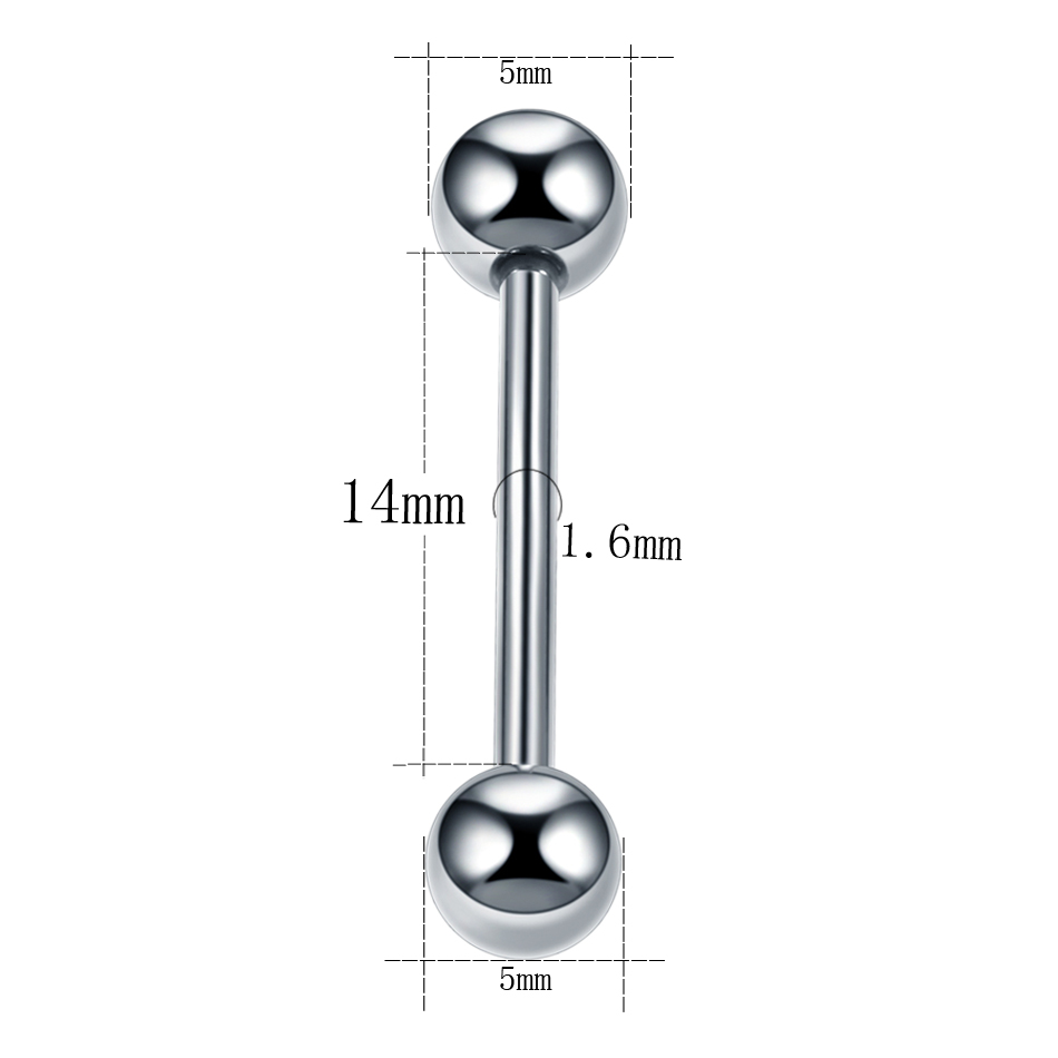 1PC 14G 16G Titanium Industria - Body Jewelry And Piercing review and price