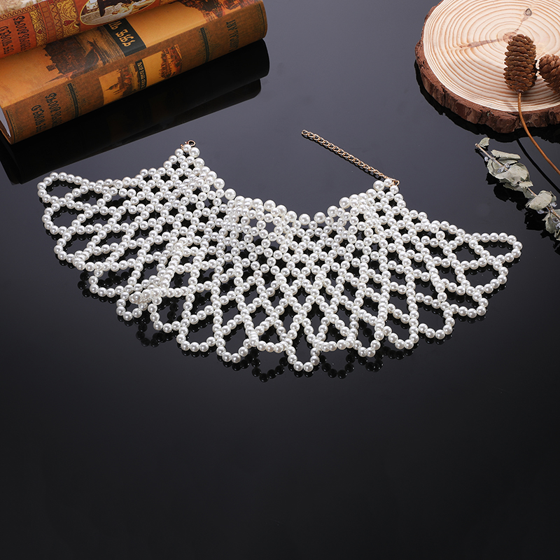 Fashion necklace pearl wedding - Body Jewelry Brands review and price