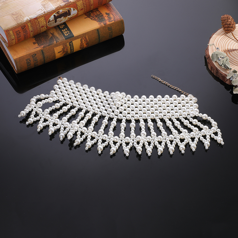 Fashion necklace pearl wedding - Body Jewelry Brands review and price