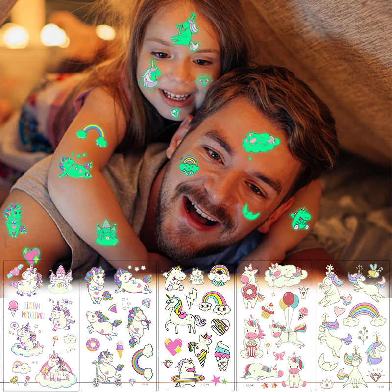 Unicorn Themed Toys Sets Rainb - Body Jewelry Tattoo review and price